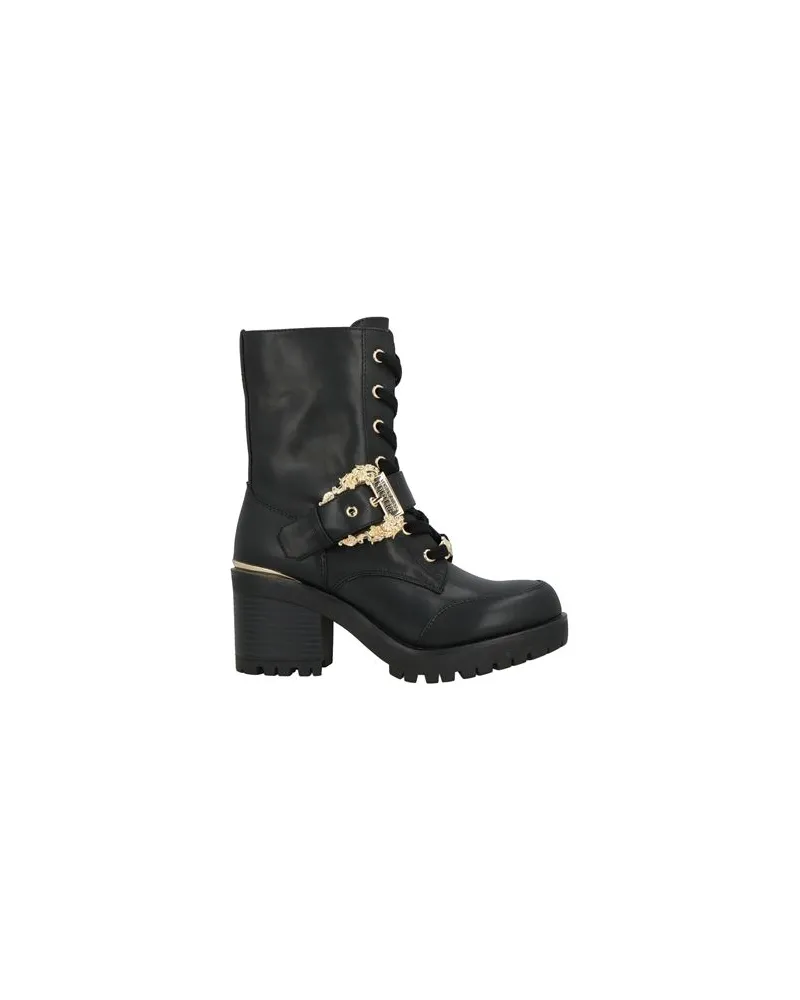Versace Jeans SCHUHE - Stiefelettenauf YOOX.COM Schwarz