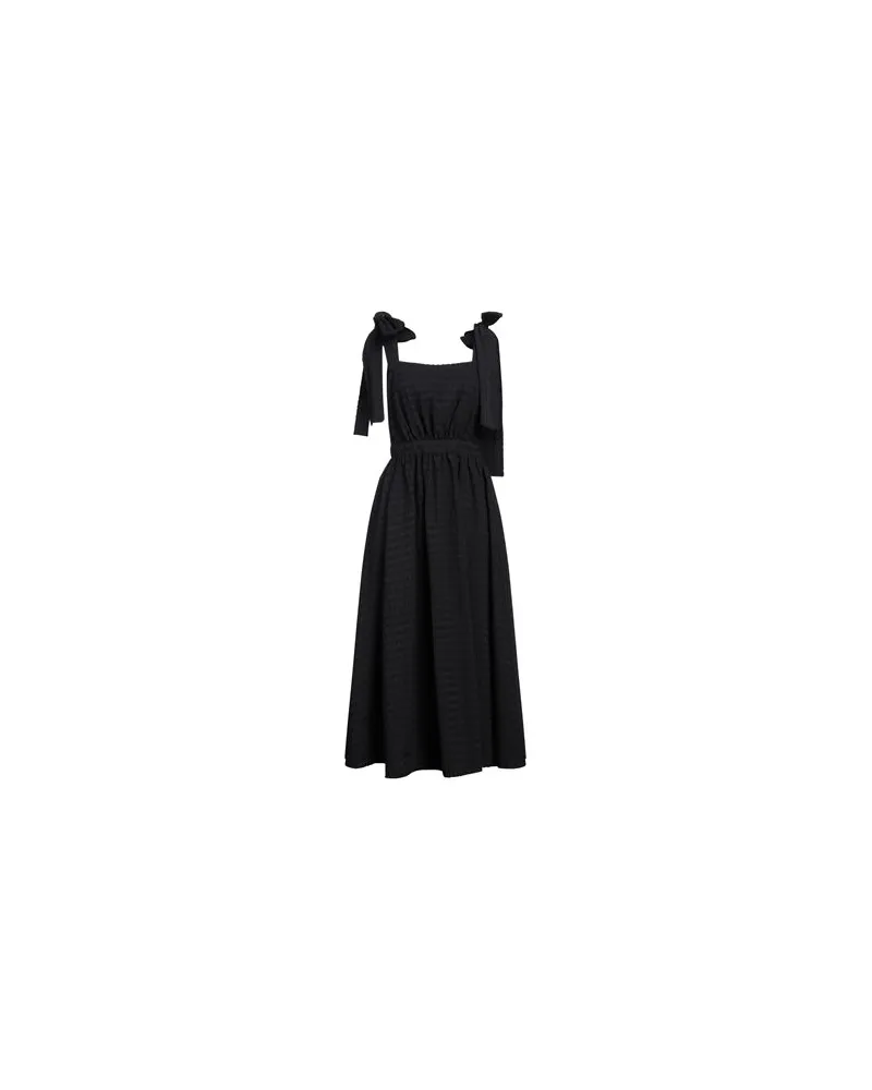 MSGM KLEIDER - Maxi-Kleiderauf YOOX.COM Schwarz