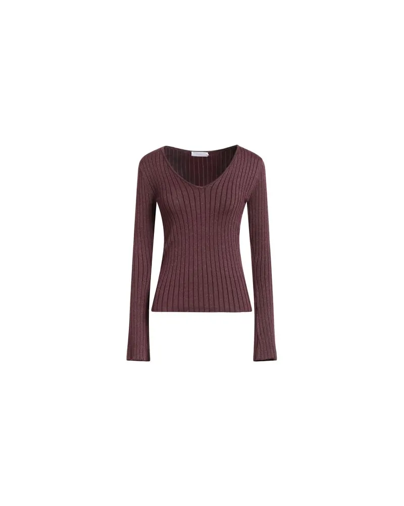 Majestic STRICKWAREN - Pulloverauf YOOX.COM Pflaume