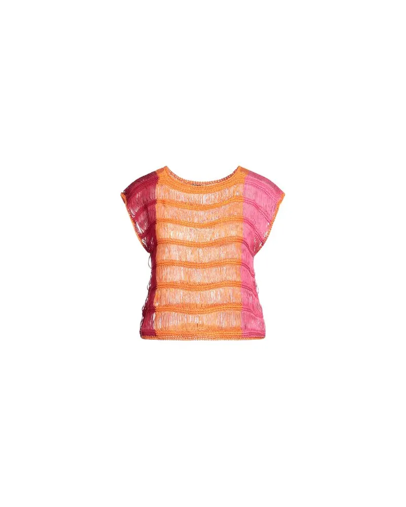 Alberta Ferretti STRICKWAREN - Pulloverauf YOOX.COM Orange