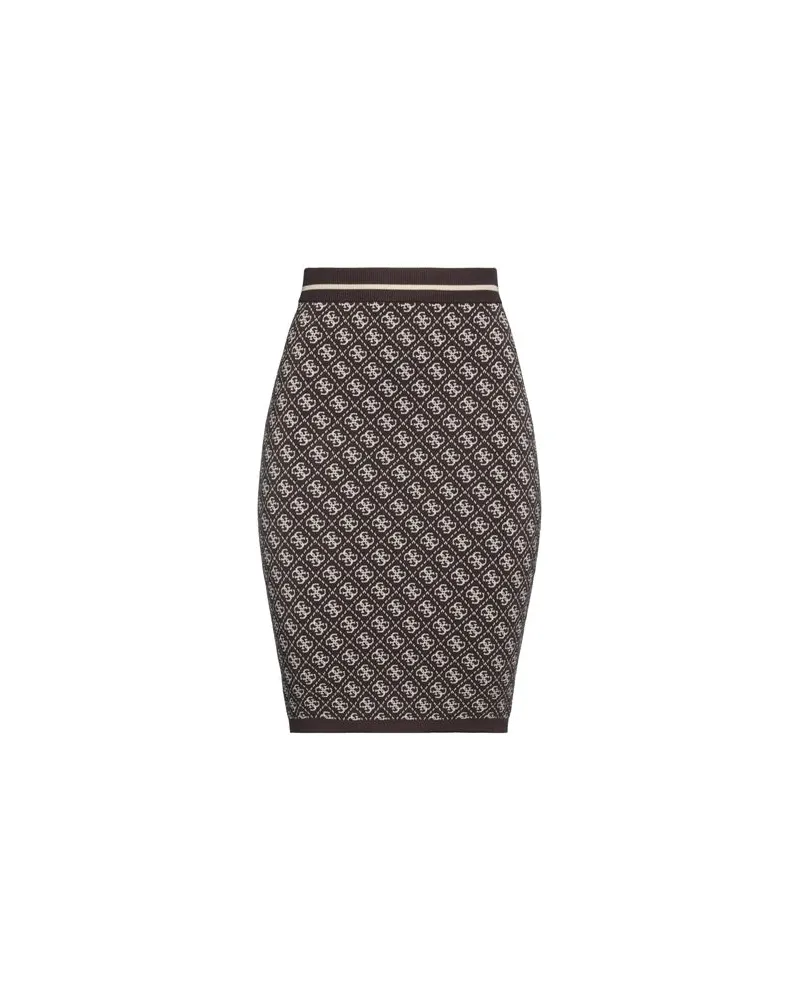 Guess HOSEN & RÖCKE - Midi-Röckeauf YOOX.COM Schokobraun
