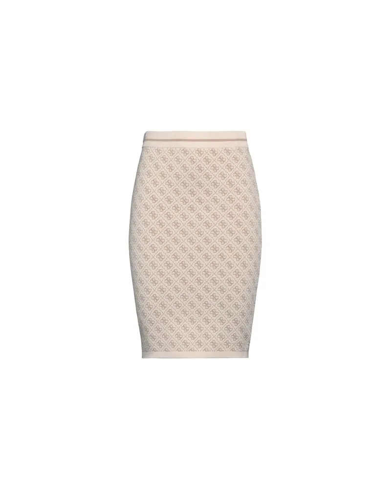 Guess HOSEN & RÖCKE - Midi-Röckeauf YOOX.COM Beige