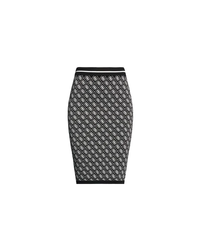 Guess HOSEN & RÖCKE - Midi-Röckeauf YOOX.COM Schwarz