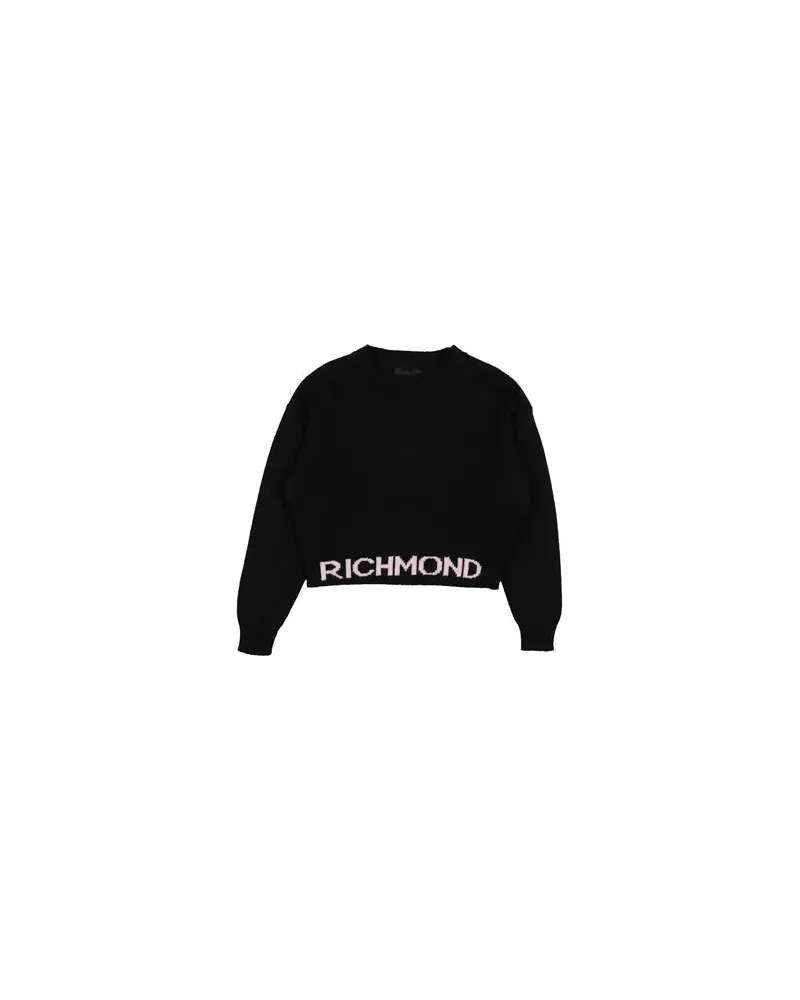 John Richmond STRICKWAREN - Pulloverauf YOOX.COM Schwarz