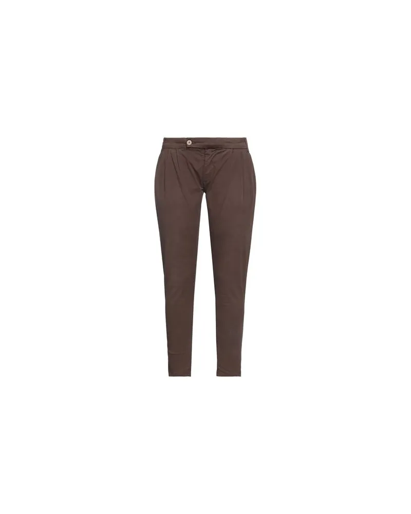 Manila Grace HOSEN & RÖCKE - Hosenauf YOOX.COM Schokobraun