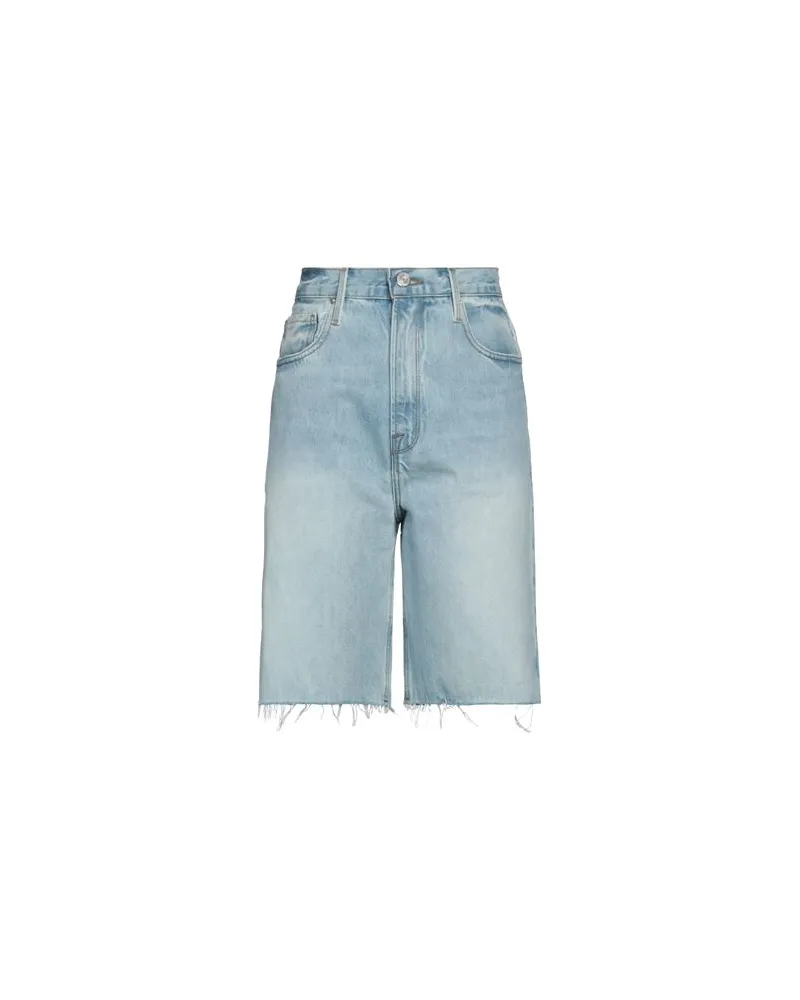 Frame Denim HOSEN & RÖCKE - Jeansshortsauf YOOX.COM Blau