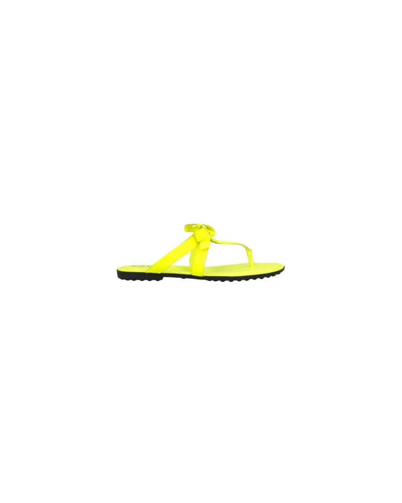 TOD'S SCHUHE - Zehentrennerauf YOOX.COM Gelb