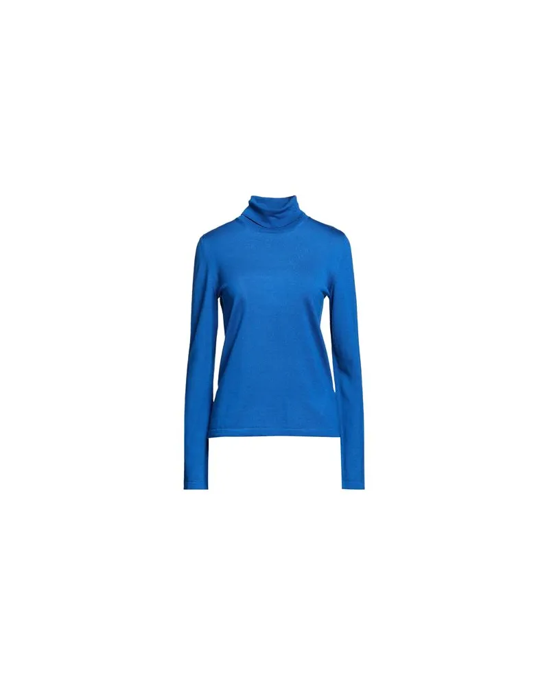 Max Mara STRICKWAREN - Rollkragenpulloverauf YOOX.COM Blau