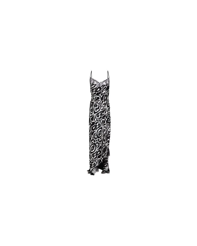NICHOLAS KLEIDER - Maxi-Kleiderauf YOOX.COM Schwarz
