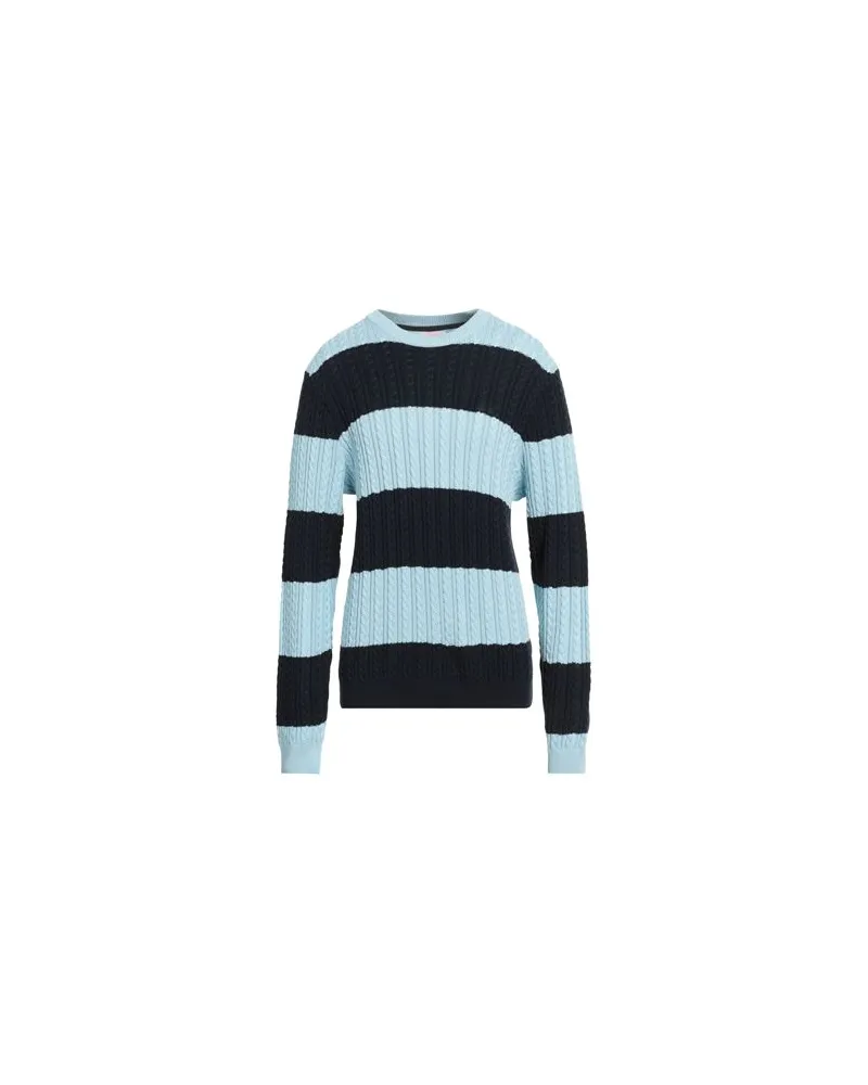 Sun68 STRICKWAREN - Pulloverauf YOOX.COM Himmelblau