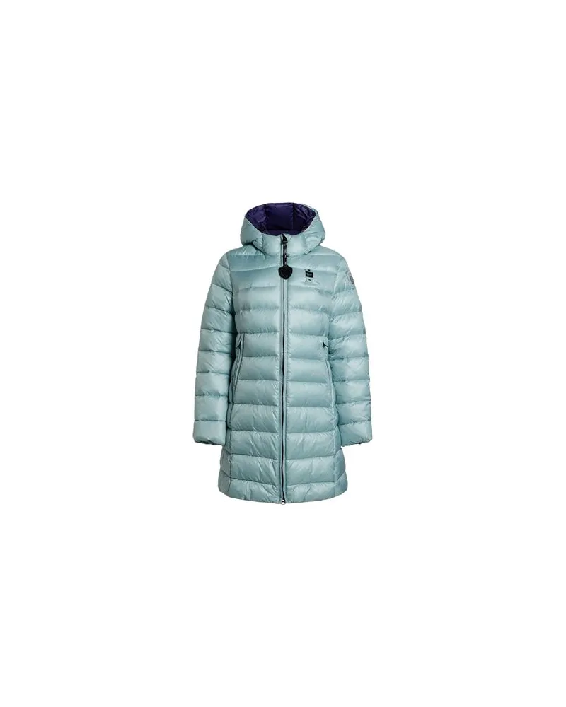 Blauer JACKEN & MÄNTEL - Pufferjacken & Daunenjackenauf YOOX.COM Himmelblau