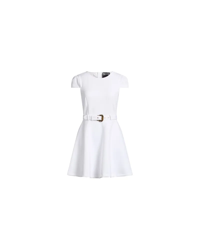 Versace Jeans KLEIDER - Mini-Kleiderauf YOOX.COM Weiß