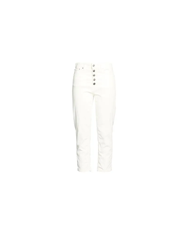 Dondup HOSEN & RÖCKE - Hosenauf YOOX.COM Elfenbein