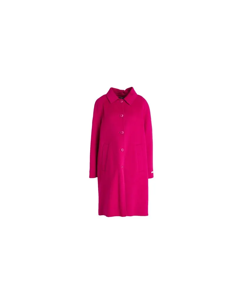 Paltò JACKEN & MÄNTEL - Mäntelauf YOOX.COM Magenta