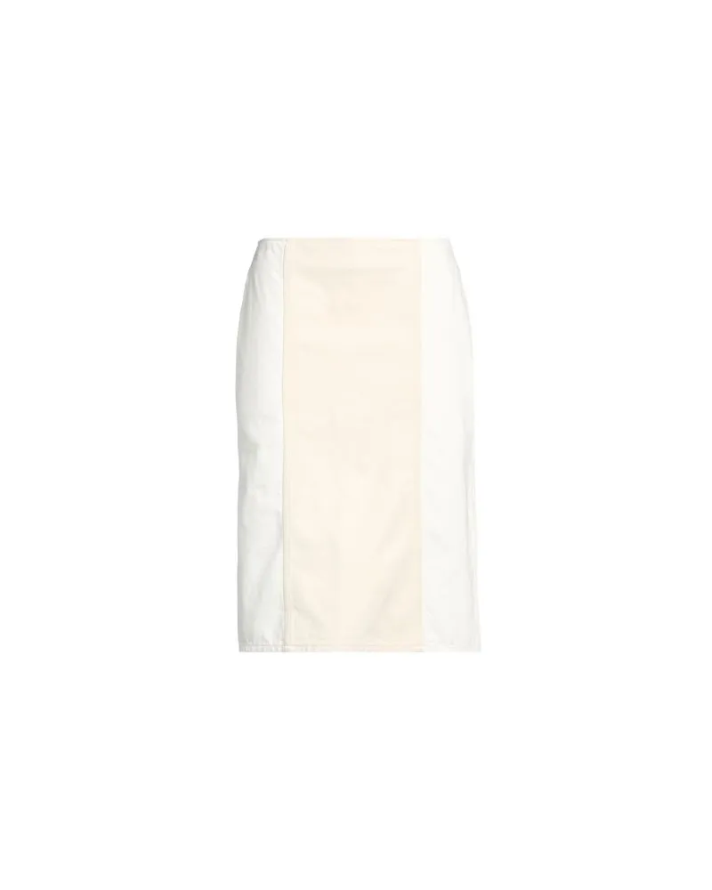 J.W.Anderson HOSEN & RÖCKE - Jeansröckeauf YOOX.COM Cremeweiß