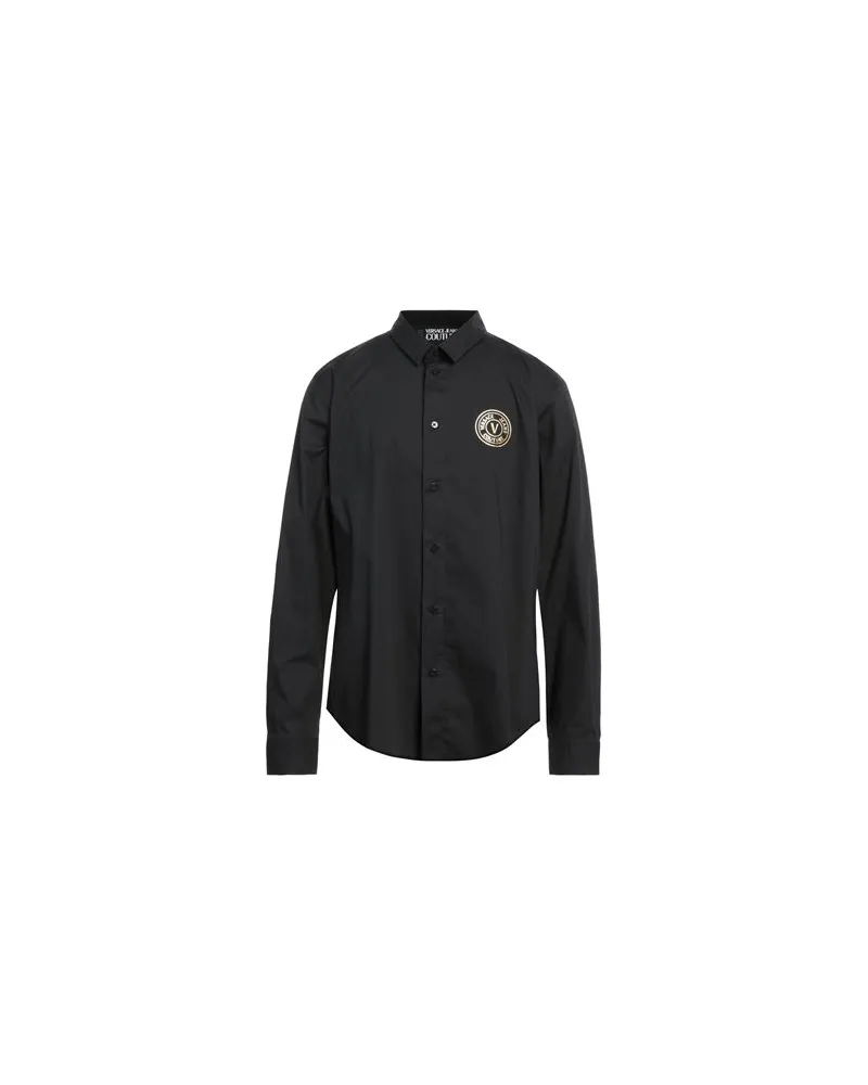 Versace Jeans TOPS - Hemdenauf YOOX.COM Schwarz