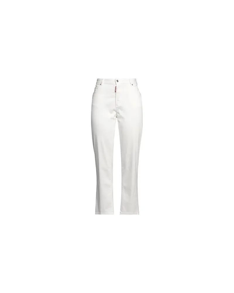 Dsquared2 HOSEN & RÖCKE - Jeanshosenauf YOOX.COM Weiß