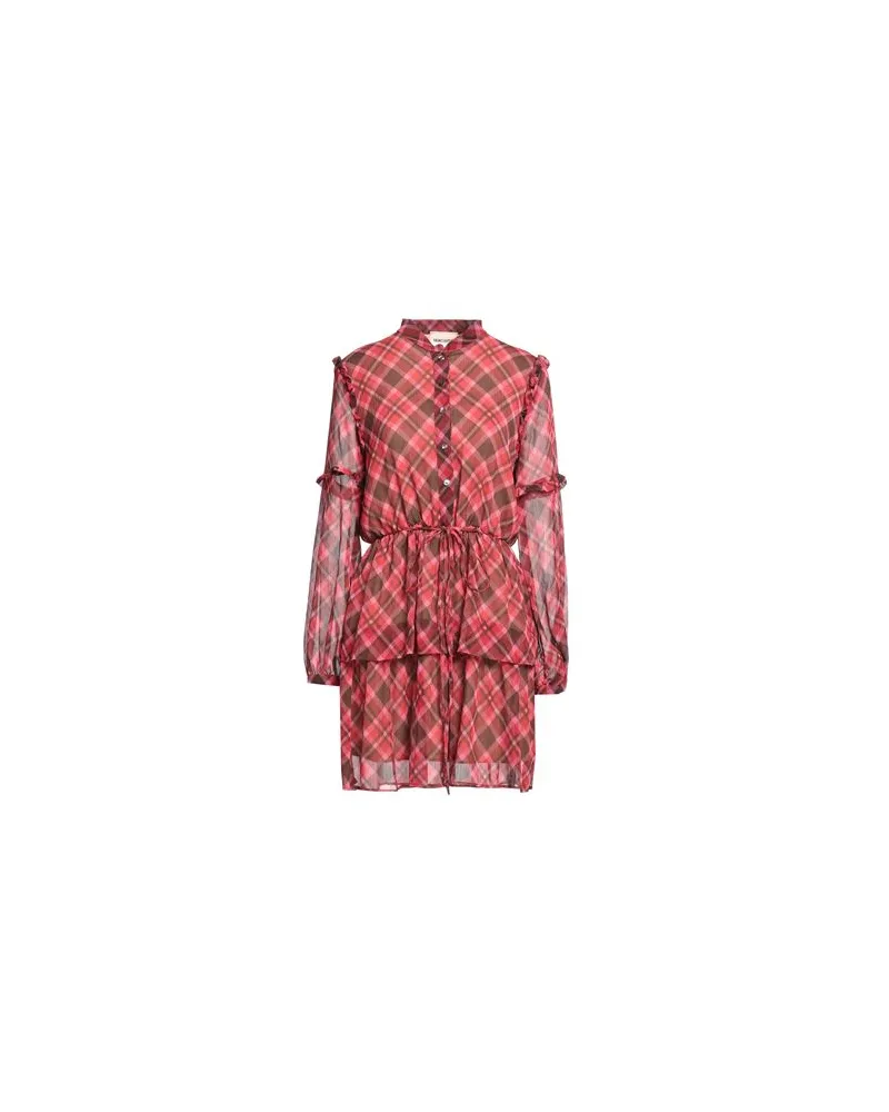 Semicouture KLEIDER - Mini-Kleiderauf YOOX.COM Rot