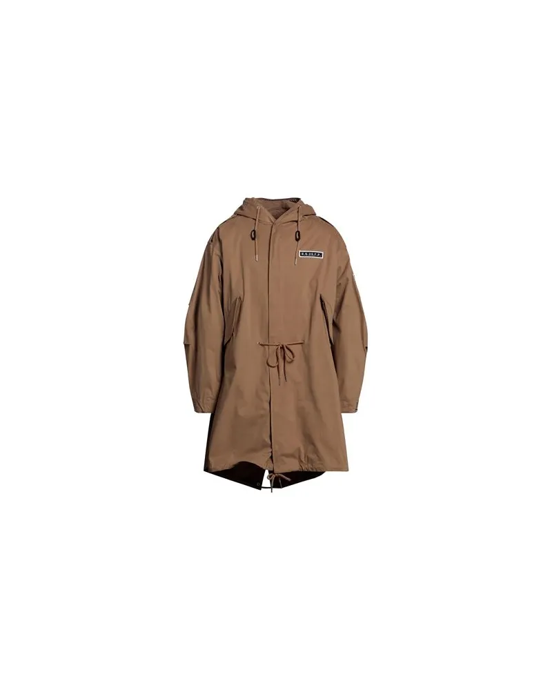 Raf Simons JACKEN & MÄNTEL - Mäntelauf YOOX.COM Kamel