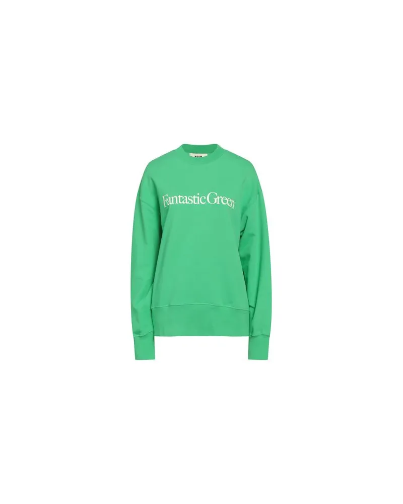 MSGM TOPS - Sweatshirtsauf YOOX.COM Grün