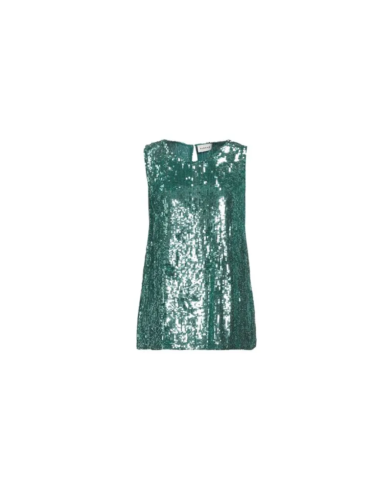 P.A.R.O.S.H. TOPS - Topsauf YOOX.COM Smaragdgrün