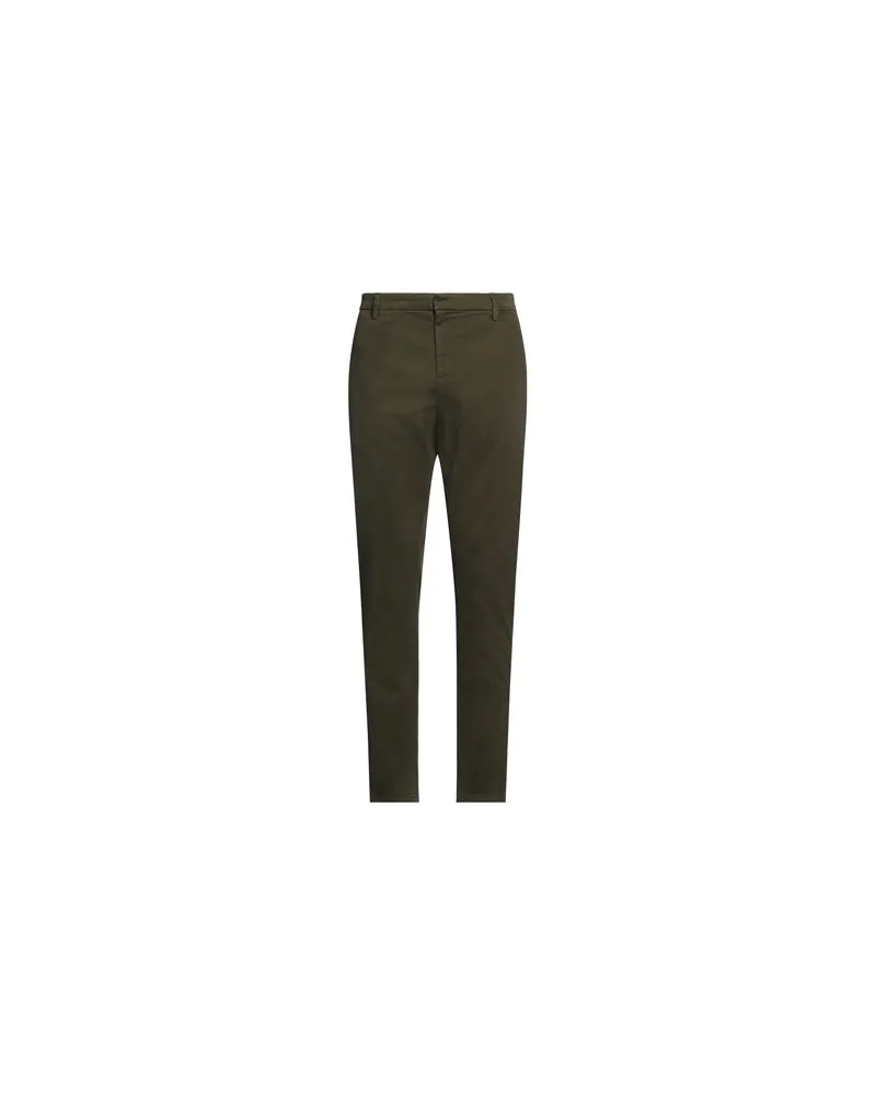 Dondup HOSEN & RÖCKE - Hosenauf YOOX.COM Militärgrün