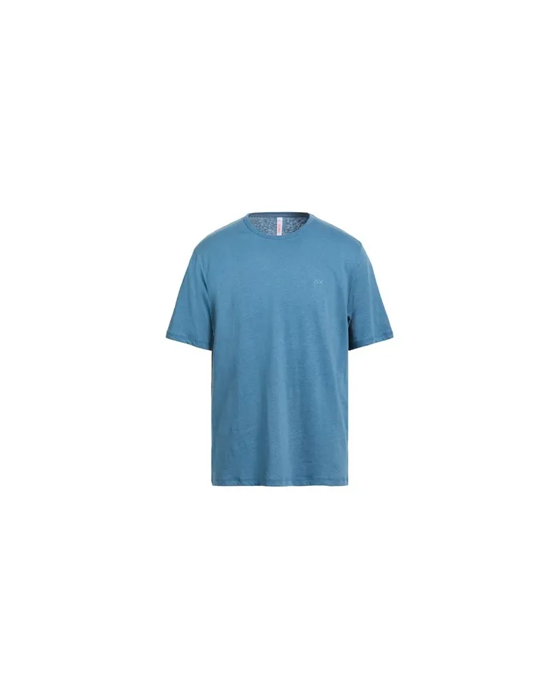 Sun68 TOPS - T-shirtsauf YOOX.COM Taubenblau