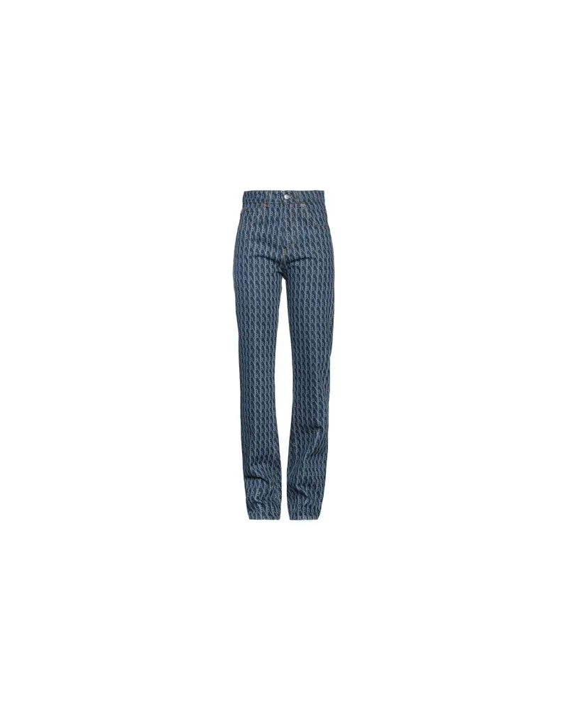 Victoria Beckham HOSEN & RÖCKE - Jeanshosenauf YOOX.COM Blau