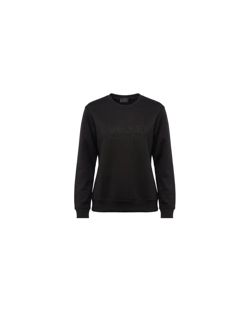 Alberta Ferretti TOPS - Sweatshirtsauf YOOX.COM Schwarz