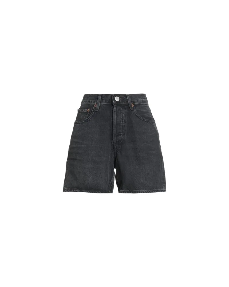 AGOLDE HOSEN & RÖCKE - Jeansshortsauf YOOX.COM Schwarz
