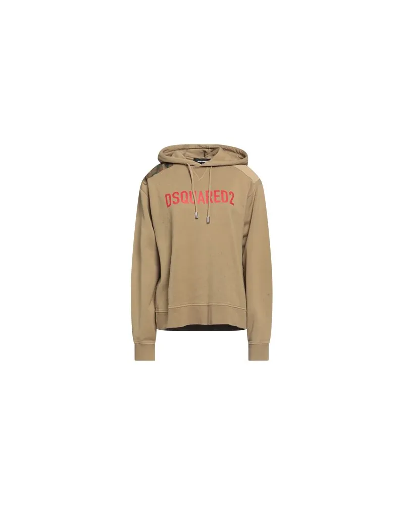 Dsquared2 TOPS - Sweatshirtsauf YOOX.COM Khaki