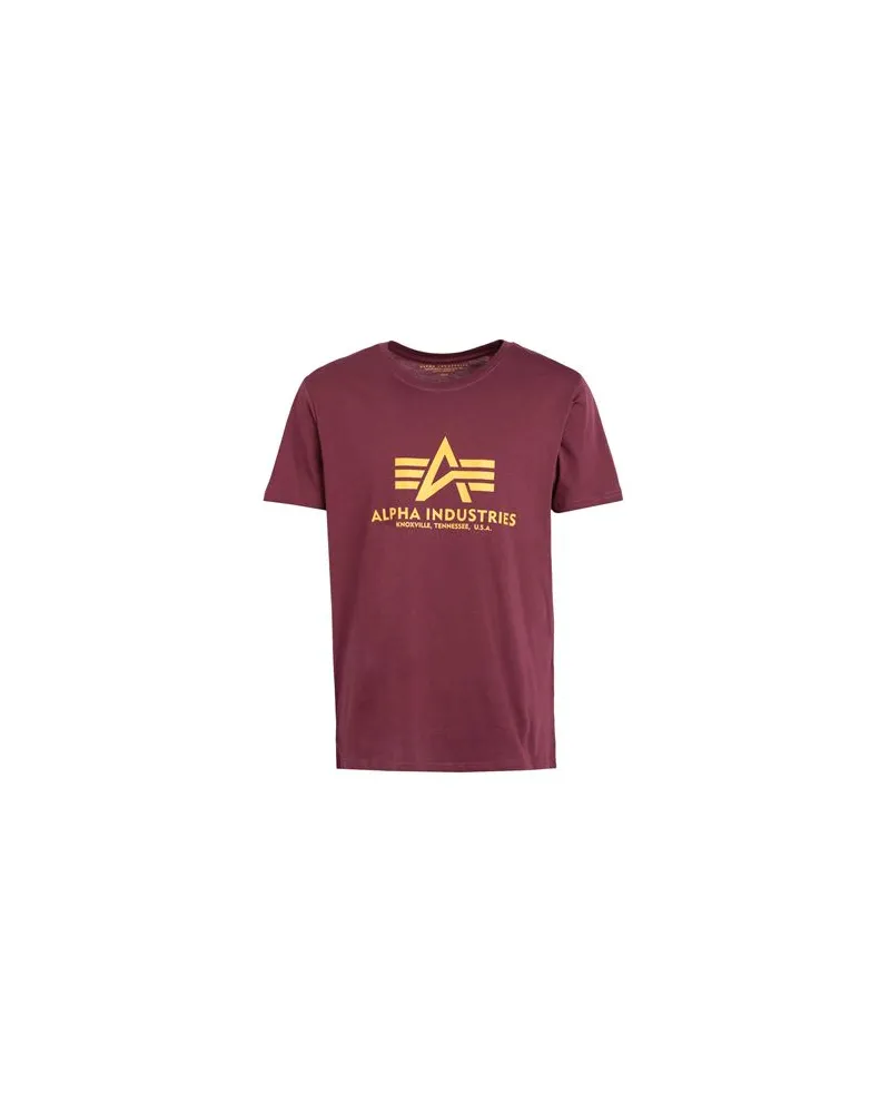 Alpha Industries TOPS - T-shirtsauf YOOX.COM Bordeaux