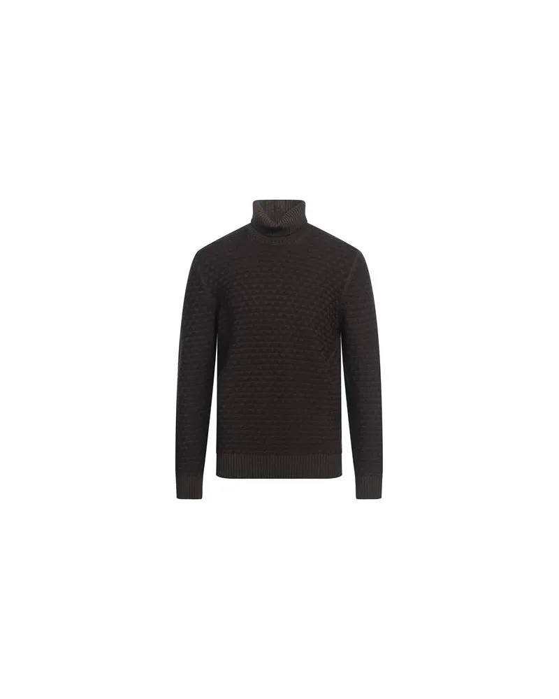 La Fileria STRICKWAREN - Rollkragenpulloverauf YOOX.COM Dunkelbraun