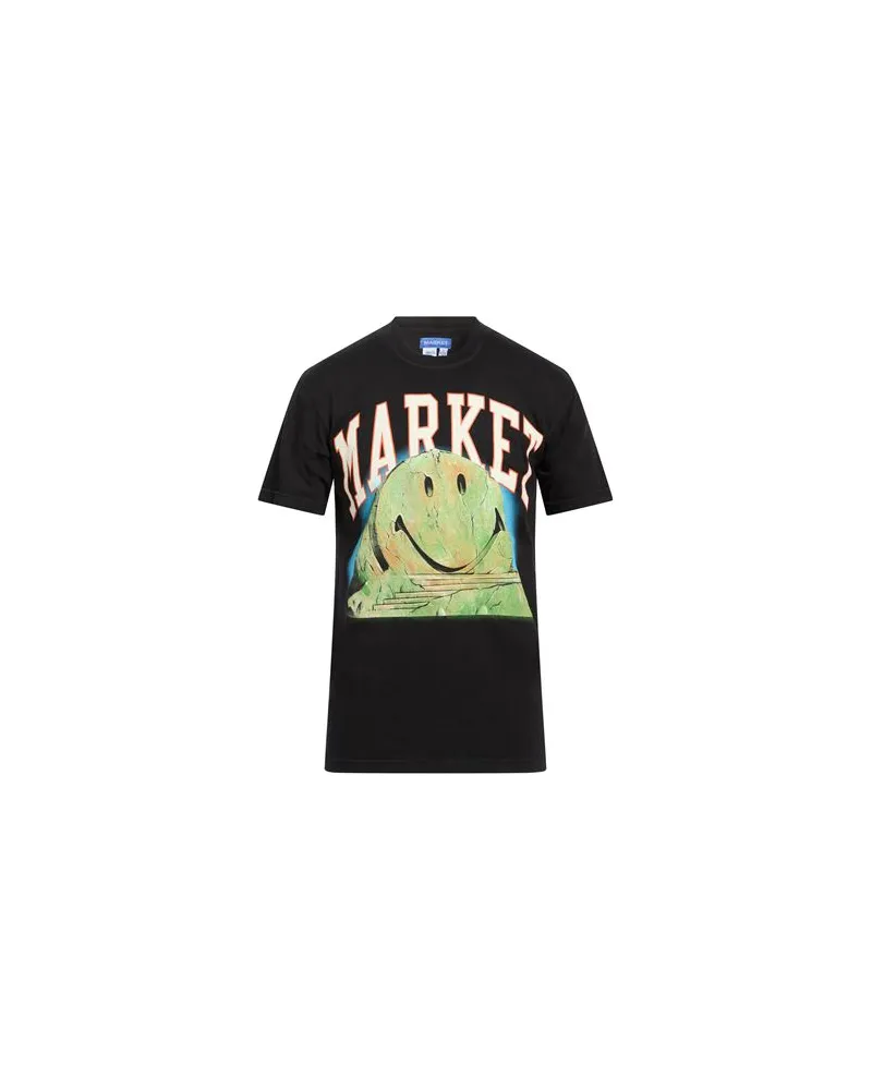 Market X SMILEY WORLD® - TOPS - T-shirtsauf YOOX.COM Schwarz