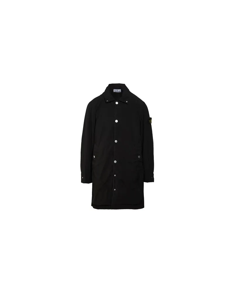 Stone Island JACKEN & MÄNTEL - Mäntelauf YOOX.COM Schwarz
