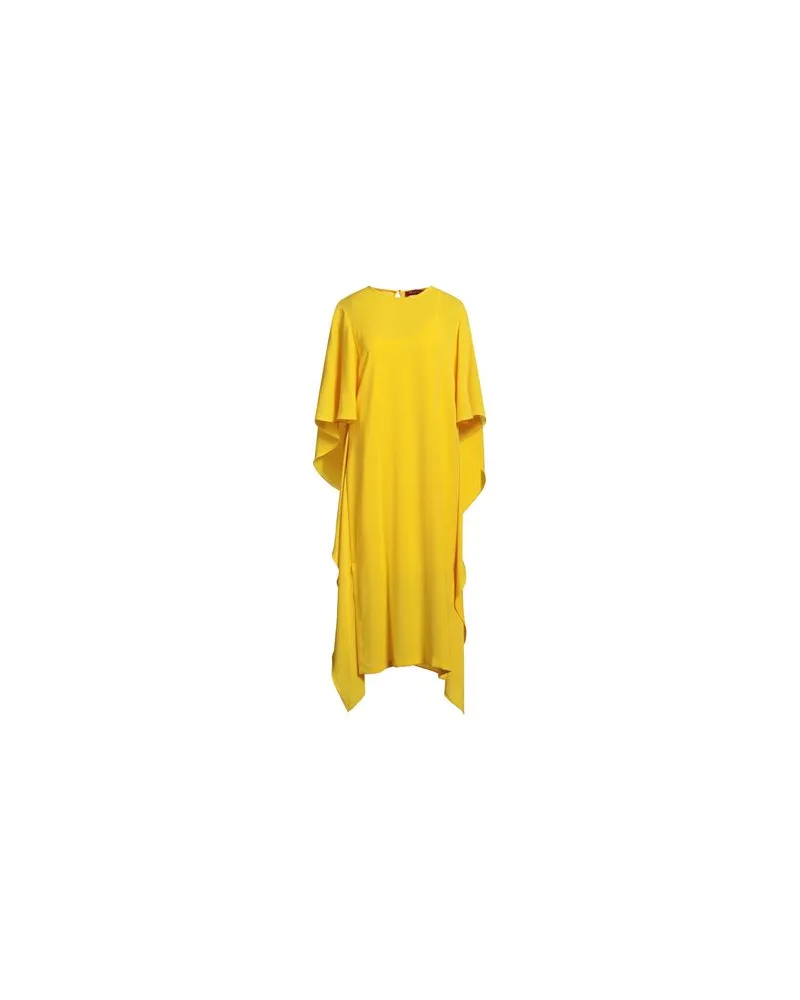 Max Mara KLEIDER - Midi-Kleiderauf YOOX.COM Gelb
