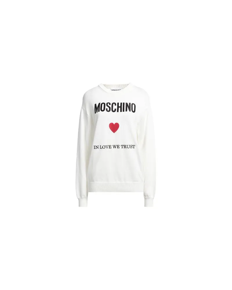 Moschino STRICKWAREN - Pulloverauf YOOX.COM Weiß
