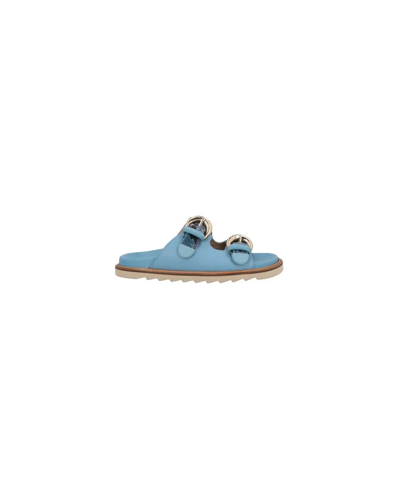 Baldinini SCHUHE - Sandalenauf YOOX.COM Azurblau