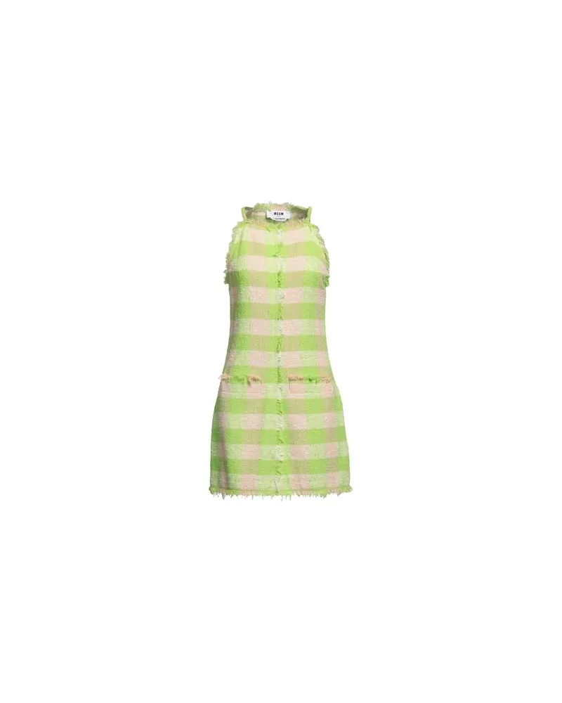 MSGM KLEIDER - Mini-Kleiderauf YOOX.COM Limettengrün