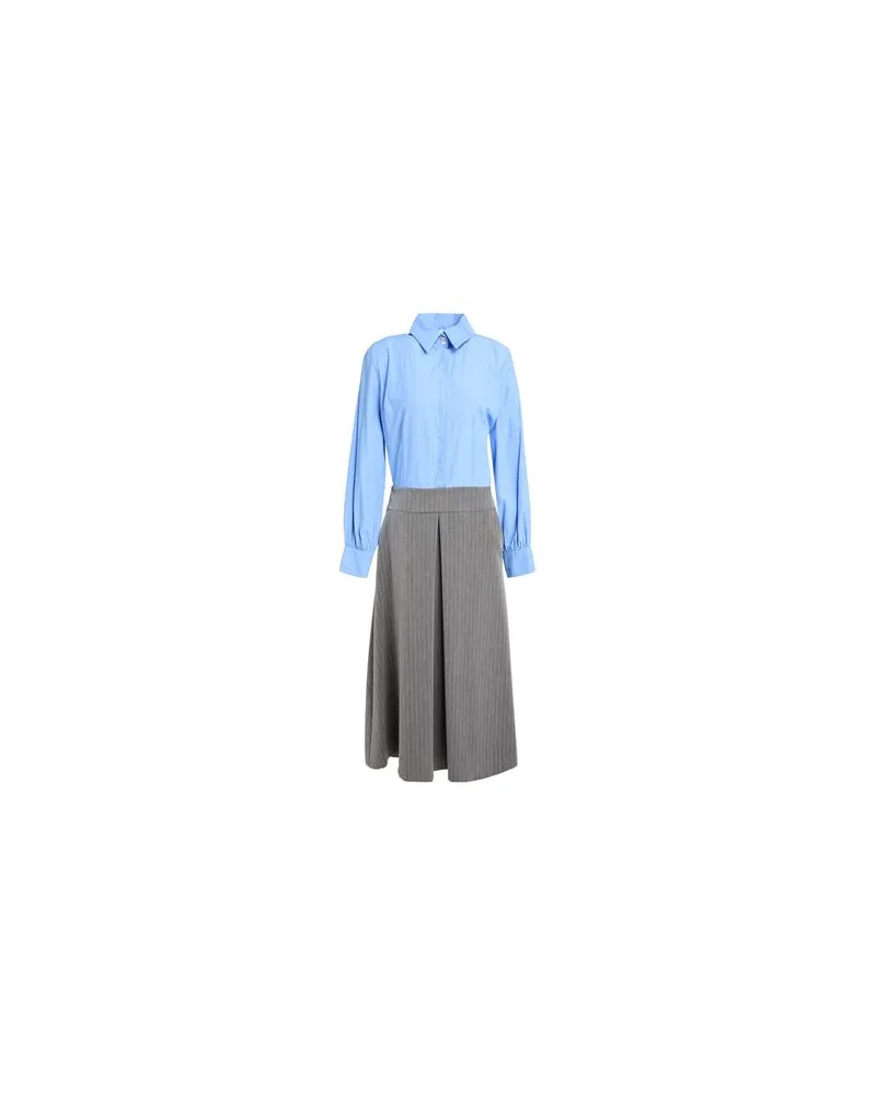 Dixie KLEIDER - Midi-Kleiderauf YOOX.COM Azurblau