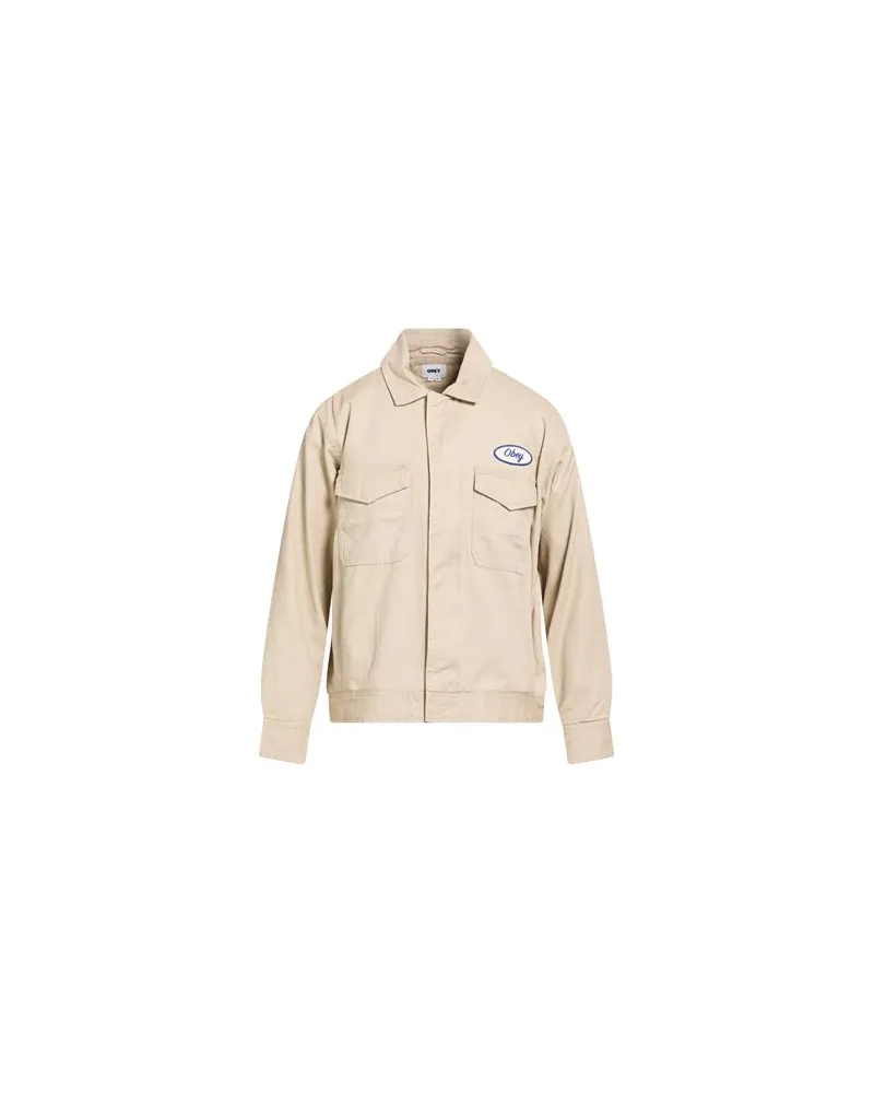Obey JACKEN & MÄNTEL - Jeansjacken/Mäntelauf YOOX.COM Beige