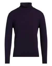 ARAGONA Rollkragenpullover Violett