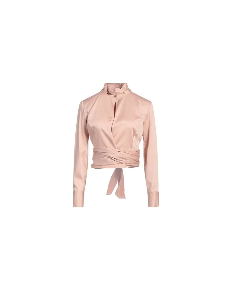 Elisabetta Franchi TOPS - Hemdenauf YOOX.COM Hellrosa