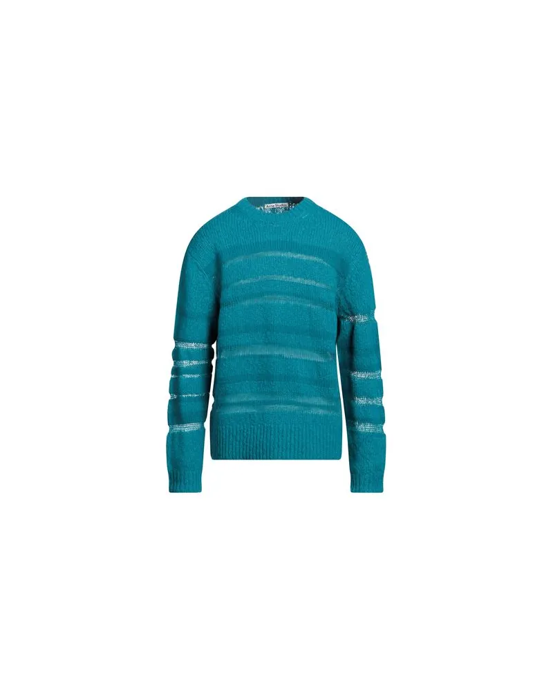 Acne Studios STRICKWAREN - Pulloverauf YOOX.COM Aquamarin