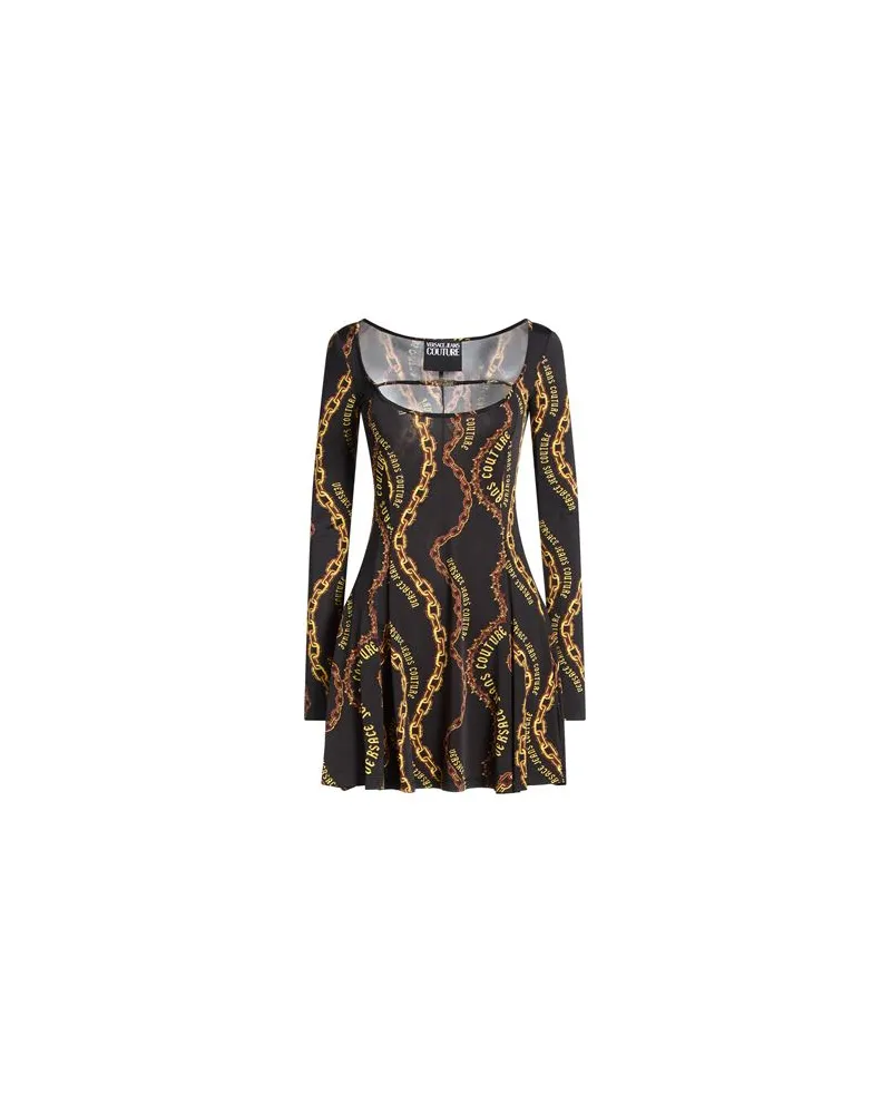 Versace Jeans KLEIDER - Mini-Kleiderauf YOOX.COM Schwarz