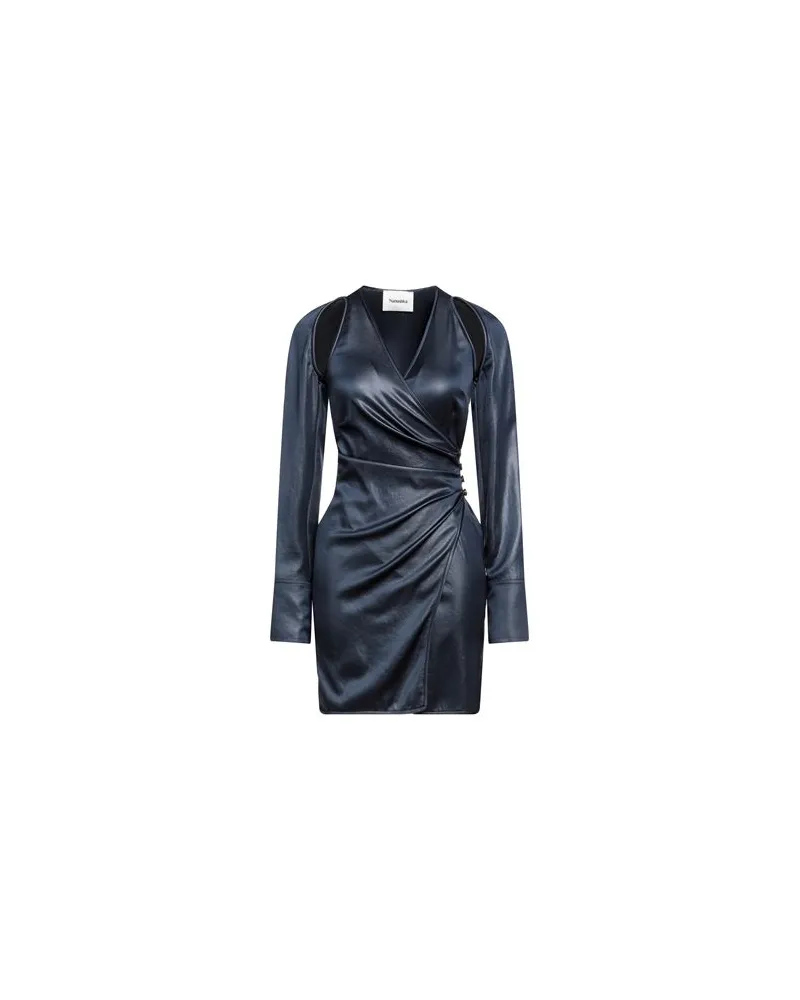 Nanushka KLEIDER - Mini-Kleiderauf YOOX.COM Nachtblau