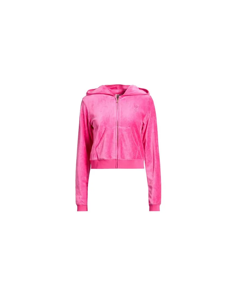 Juicy Couture TOPS - Sweatshirtsauf YOOX.COM Fuchsia