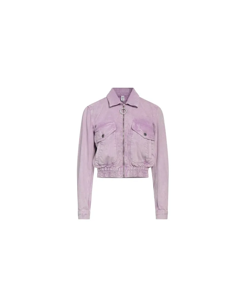 Liu Jo JACKEN & MÄNTEL - Jeansjacken/Mäntelauf YOOX.COM Rosa