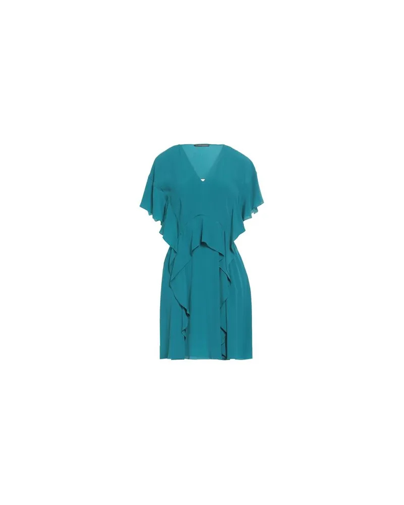Alberta Ferretti KLEIDER - Mini-Kleiderauf YOOX.COM Azurblau