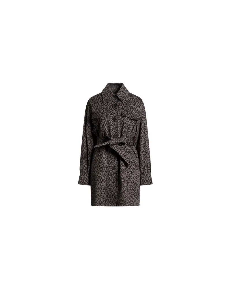 Diane von Furstenberg JACKEN & MÄNTEL - Mäntelauf YOOX.COM Grau